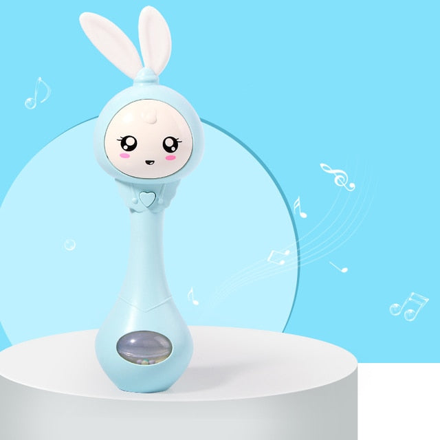 Baby Music Flashing Rattle Toys - Babbez
