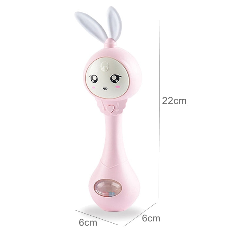Baby Music Flashing Rattle Toys - Babbez