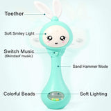 Baby Music Flashing Rattle Toys - Babbez