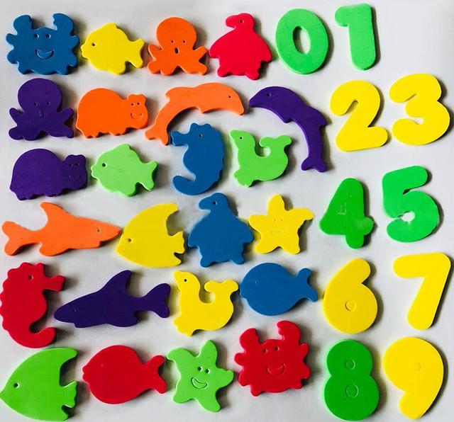 Letter Puzzle Baby Bath Toys - Babbez