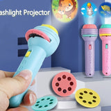 Flashlight Projector Torch Lamp Toy - Babbez