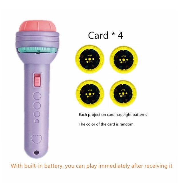 Flashlight Projector Torch Lamp Toy - Babbez