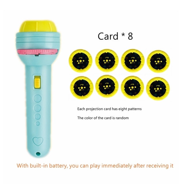 Flashlight Projector Torch Lamp Toy - Babbez