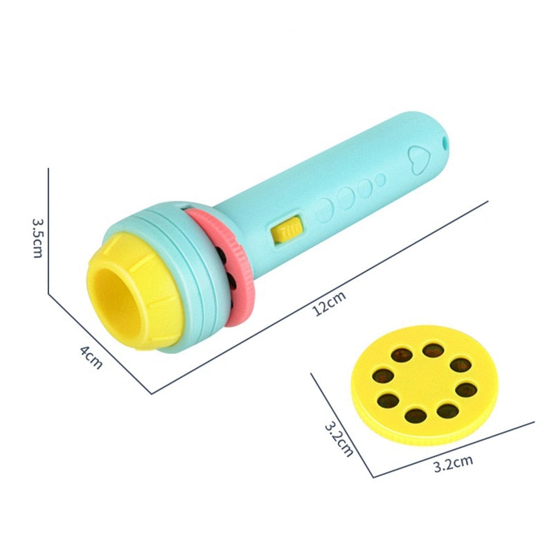 Flashlight Projector Torch Lamp Toy - Babbez