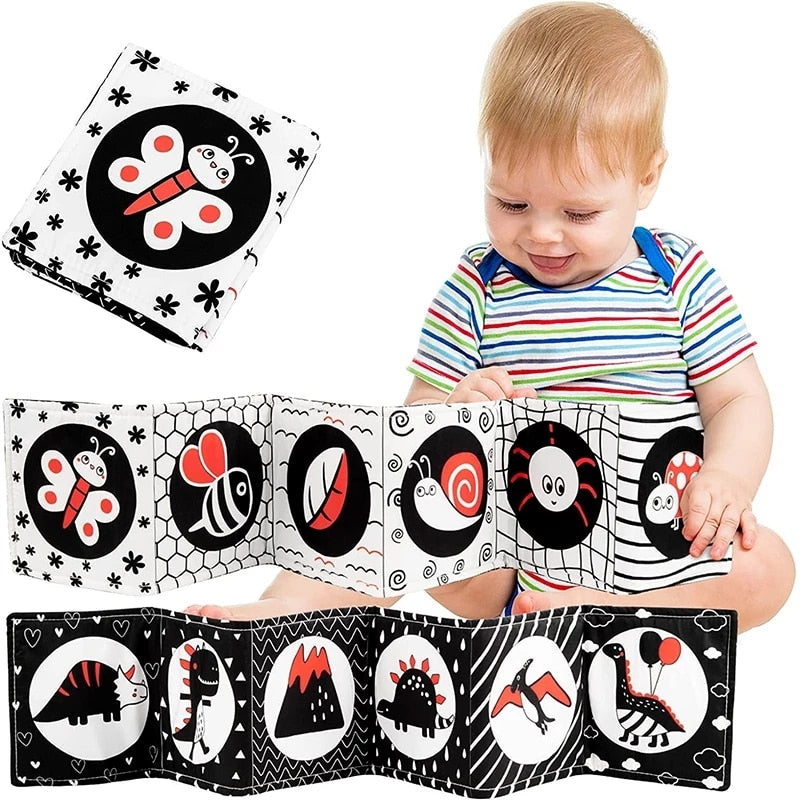 Baby Soft Cloth Book - Babbez