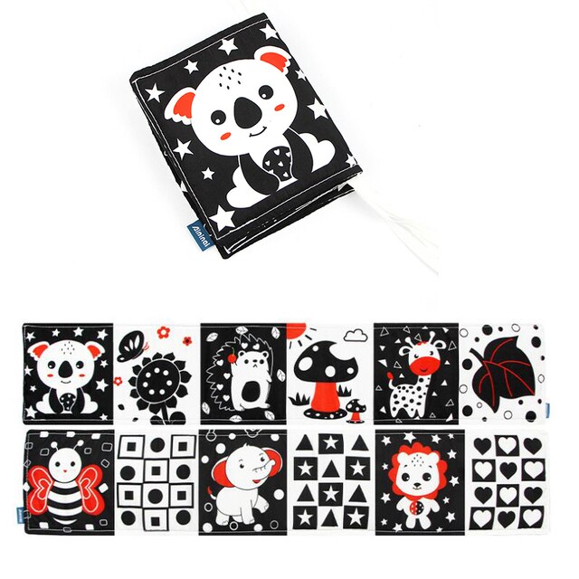Baby Soft Cloth Book - BabbeZz