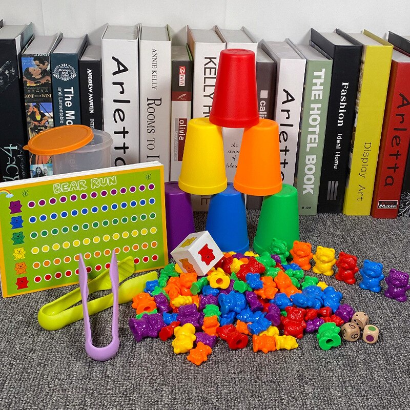 Children Rainbow Matching Game - Babbez