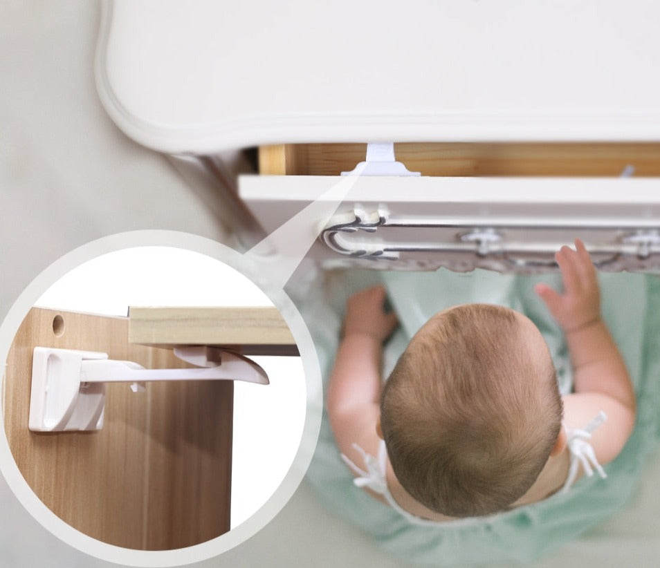 2pcs Baby Security Cabinet Door Lock - Babbez