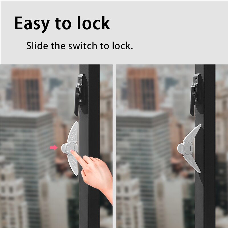 Baby Safety Security Sliding Window Locks - Babbez