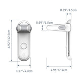 Door Lever Lock, Baby Proofing Door Handle Lock - Babbez