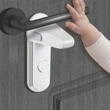 Door Lever Lock, Baby Proofing Door Handle Lock - Babbez
