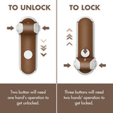 Door Lever Lock, Baby Proofing Door Handle Lock - Babbez