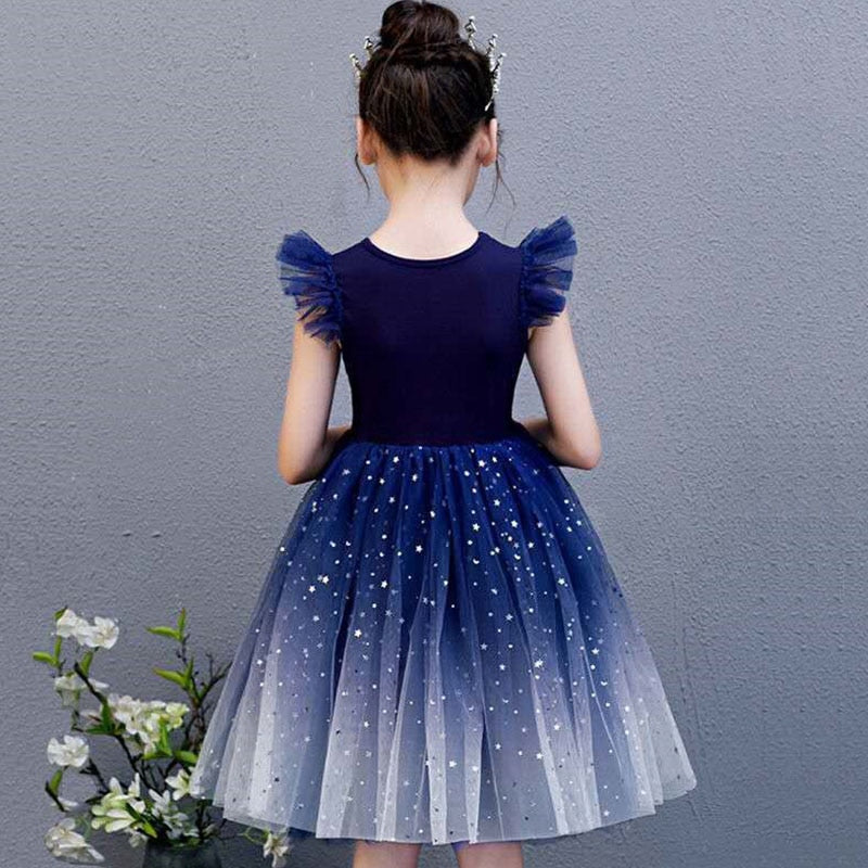 Girls Princess Bubble Dress - Babbez