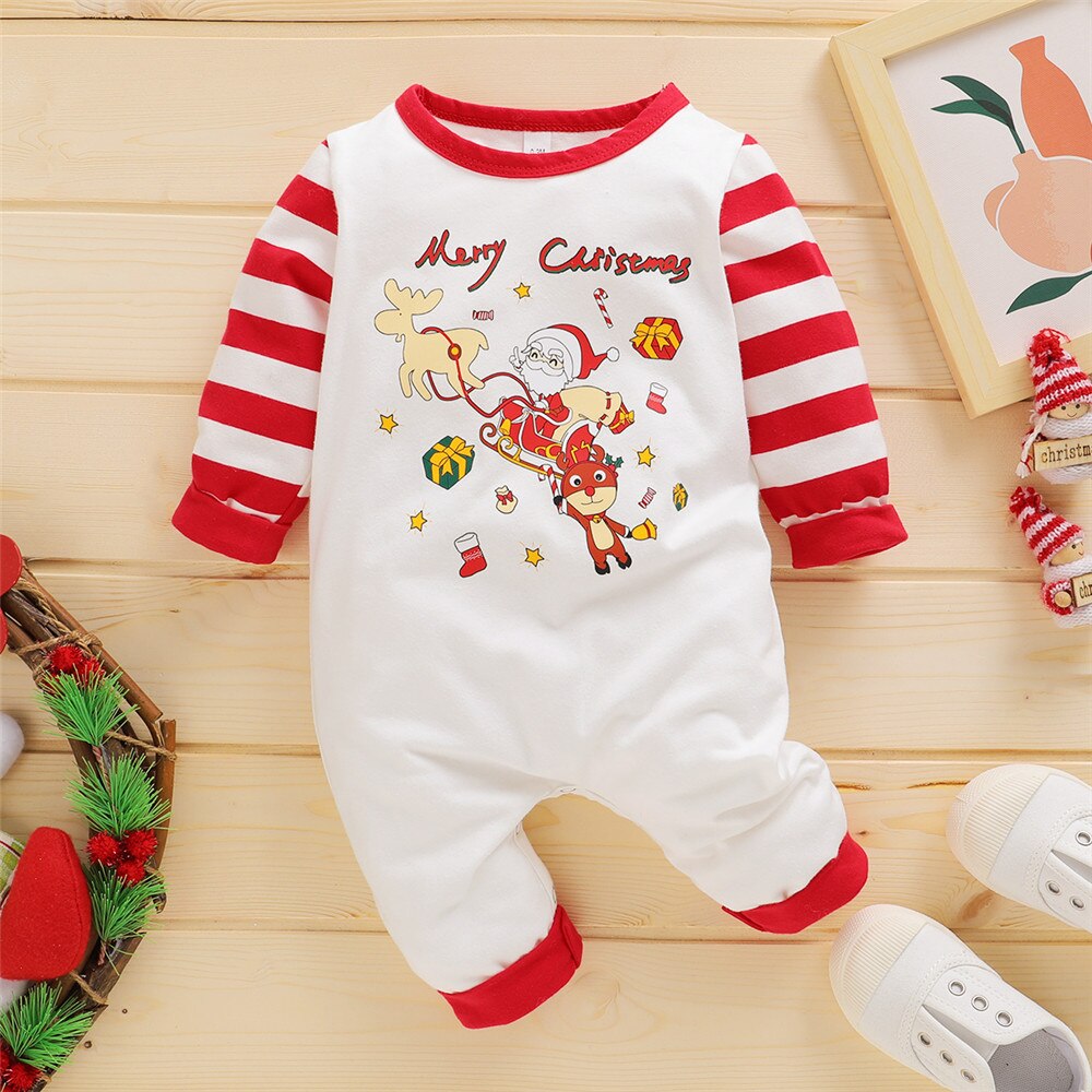 My First Christmas Baby Rompers