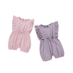 Summer Baby Ruffled Rompers for Girls - Babbez