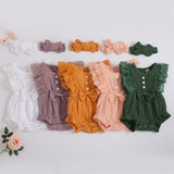 Cute and Comfortable Summer Rompers for Baby Girls