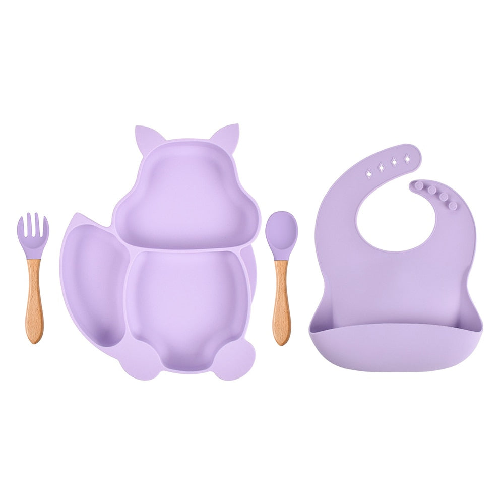 4/6/8 PCS Food Tableware - Babbez