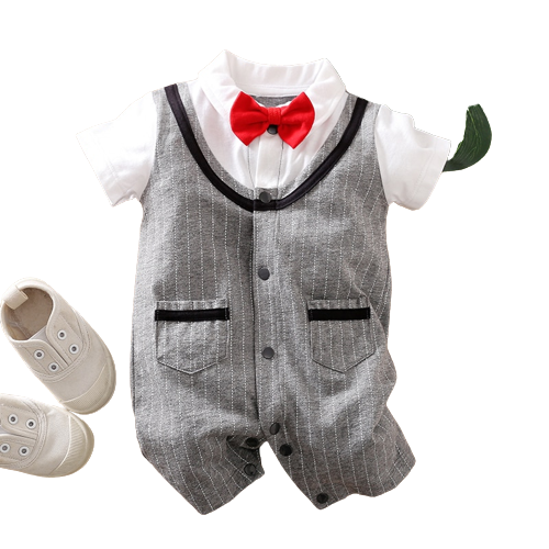 Adorable Gentleman Baby Boy Rompers for Your Little Man
