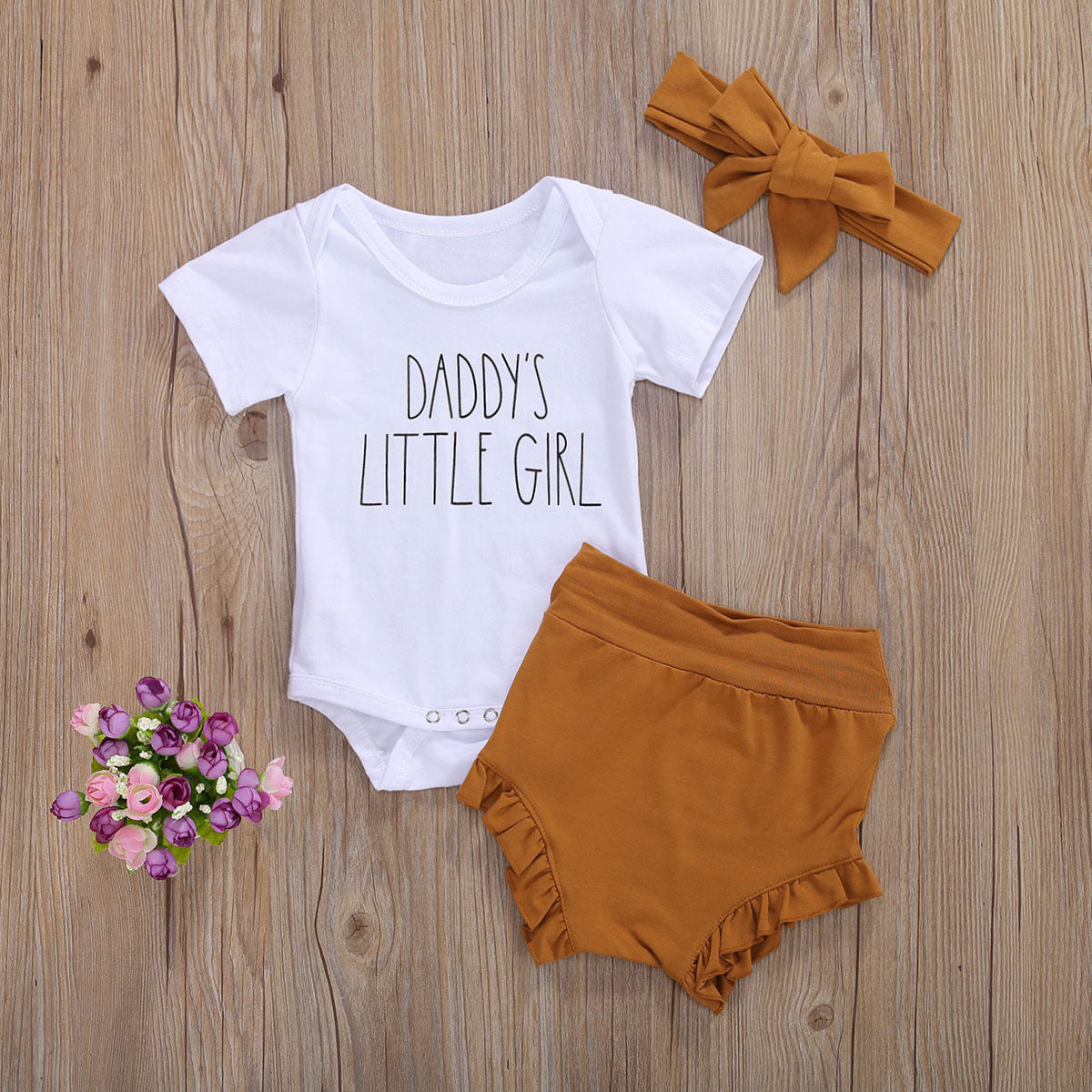 Baby Boys Girls Summer 3pcs Outfits Sets