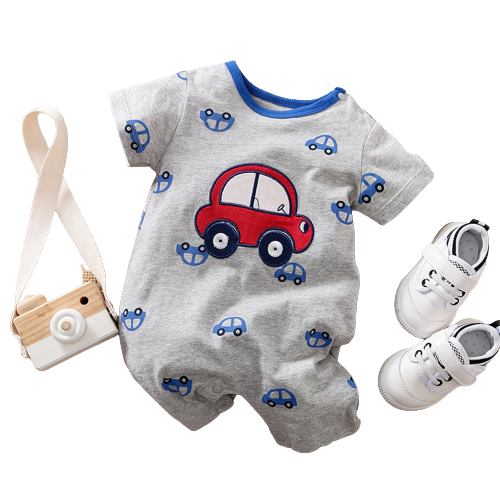 Adorable Dinosaur Baby Boy Rompers for a Fun Summer Look