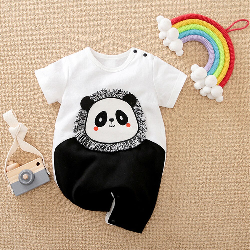 Cartoon Animal Baby Rompers for Boys