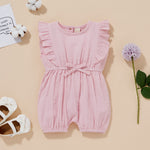 Summer Baby Ruffled Rompers for Girls - Babbez