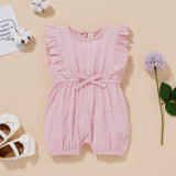 Summer Baby Ruffled Rompers for Girls - Babbez