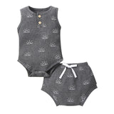 Summer Sporty Baby Clothes Set for Girls and Boys