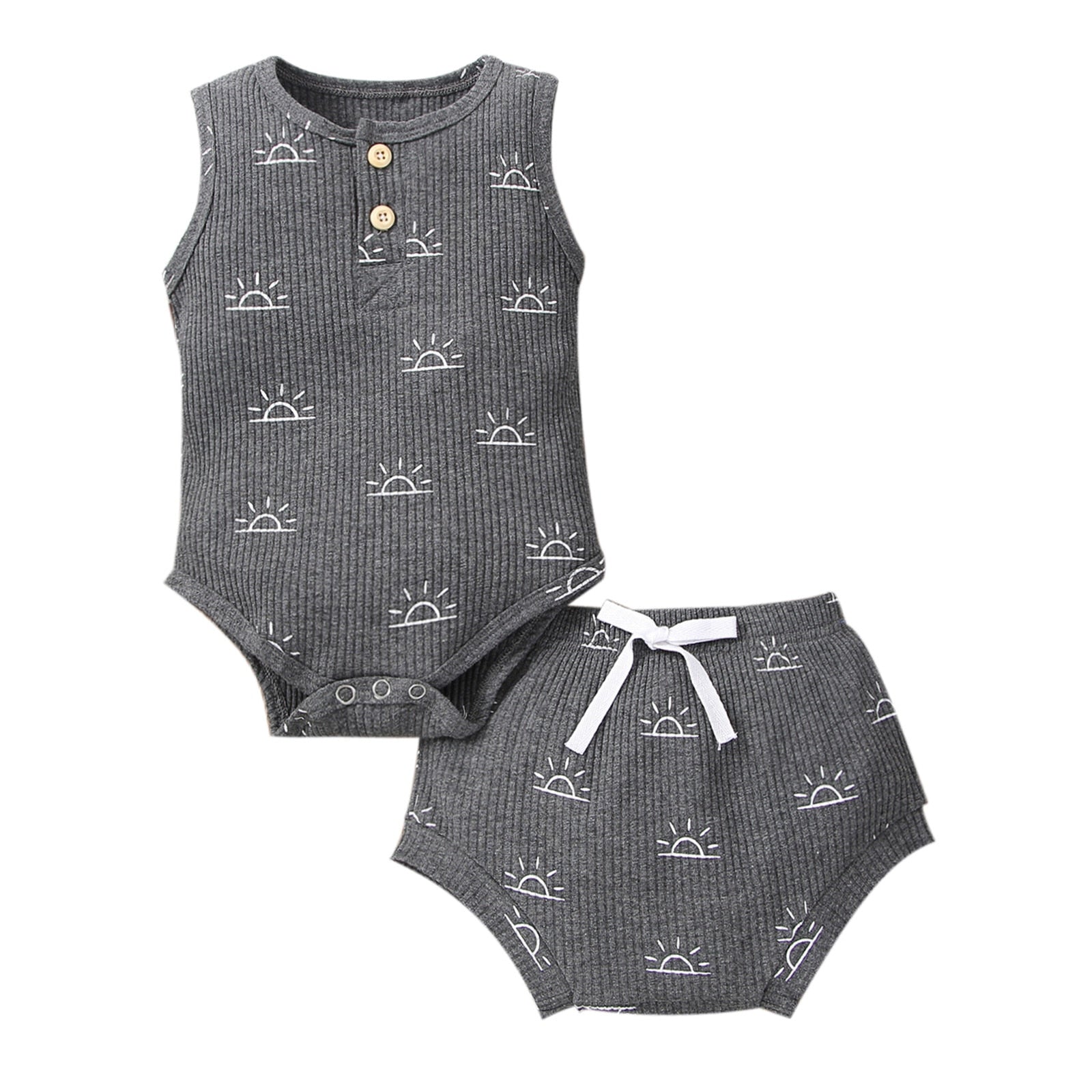 Summer Sporty Baby Clothes Set for Girls and Boys
