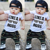 Adorable 0-3Y Newborn Infant Toddler Baby Boy Clothes Set