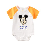Summer Newborn Baby Rompers with Cartoon Prints
