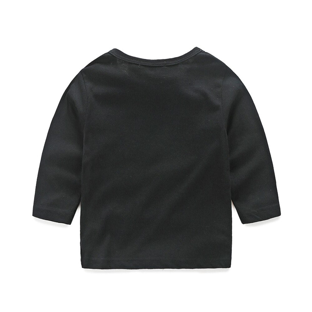 top and top Unisex Toddler Baby Boys girls Casual Clothing Sets Long Sleeve Letter Tshirt+Pants 2Pcs Infant Clothes Tracksuit - Babbez