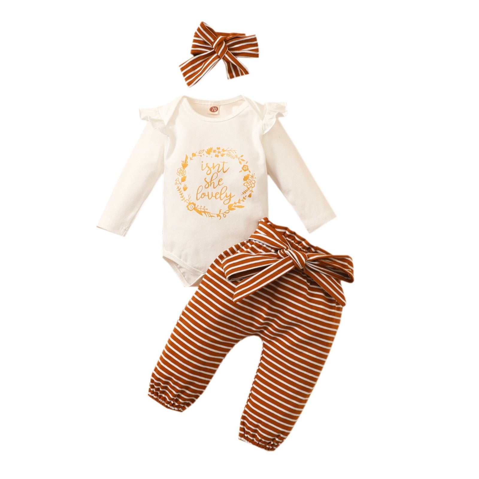 Adorable 3-Piece Spring Clothing Set for Newborn Baby Girls