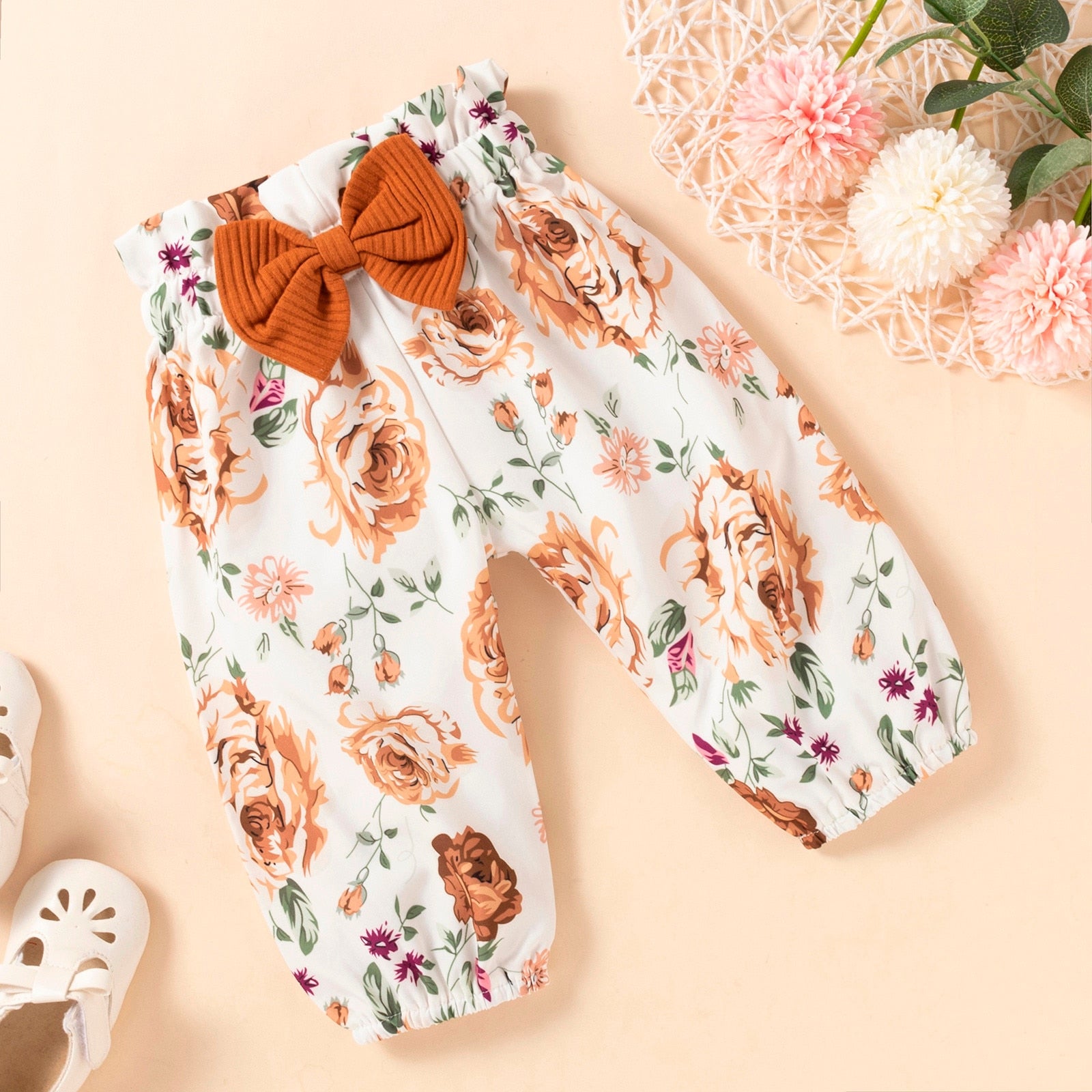 Fashionable and Comfortable 3-Piece Newborn Baby Girl Clothes Set for Autumn and Winter