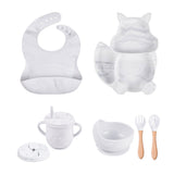 4/6/8 PCS Food Tableware - Babbez