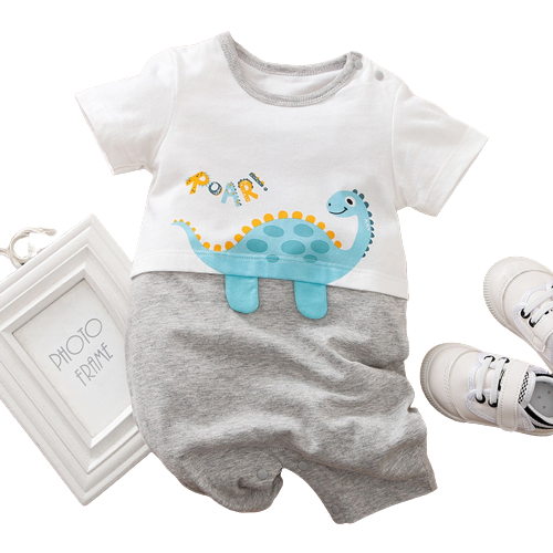 Adorable Dino Rompers for Your Little One's Summer Nights