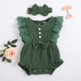 Cute and Comfortable Summer Rompers for Baby Girls