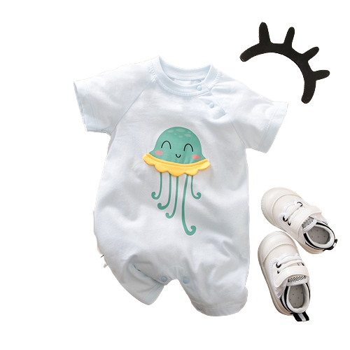 Adorable Dinosaur Baby Boy Romper for Comfortable Sleepwear