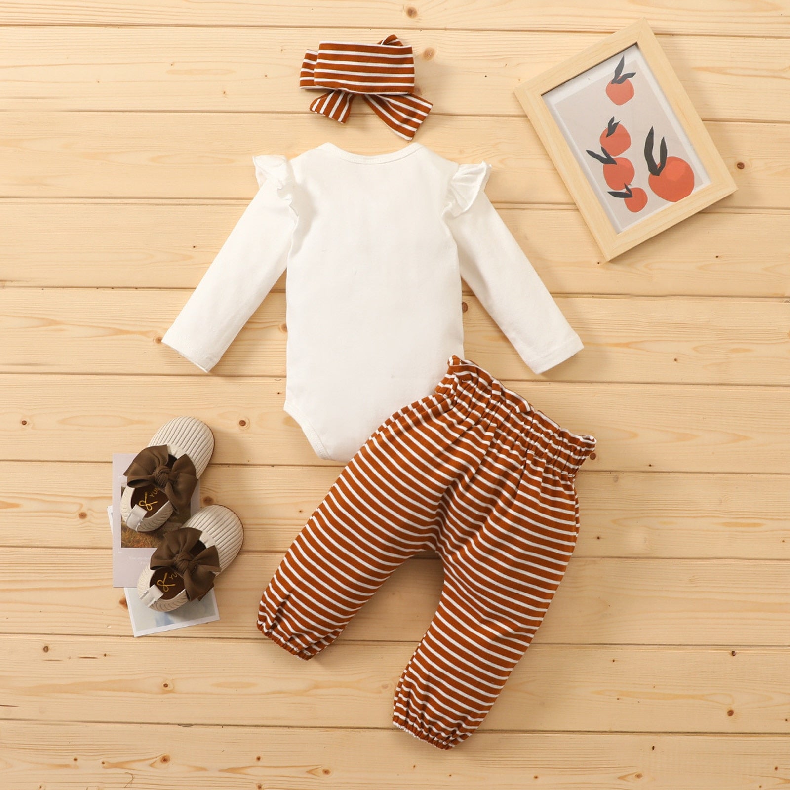 Adorable 3-Piece Spring Clothing Set for Newborn Baby Girls