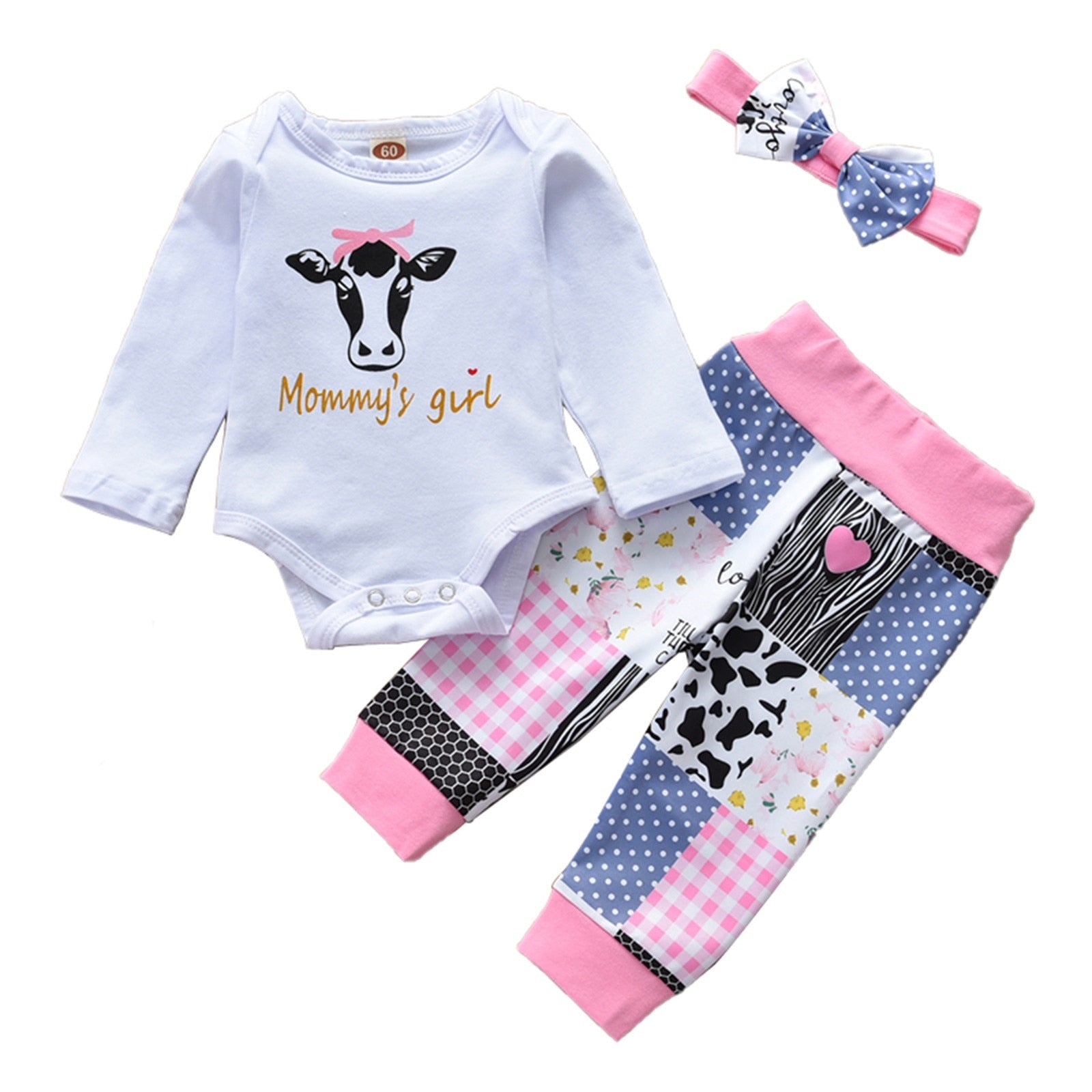 Cute and Comfortable Newborn Baby Girls Clothes Sets for Autumn