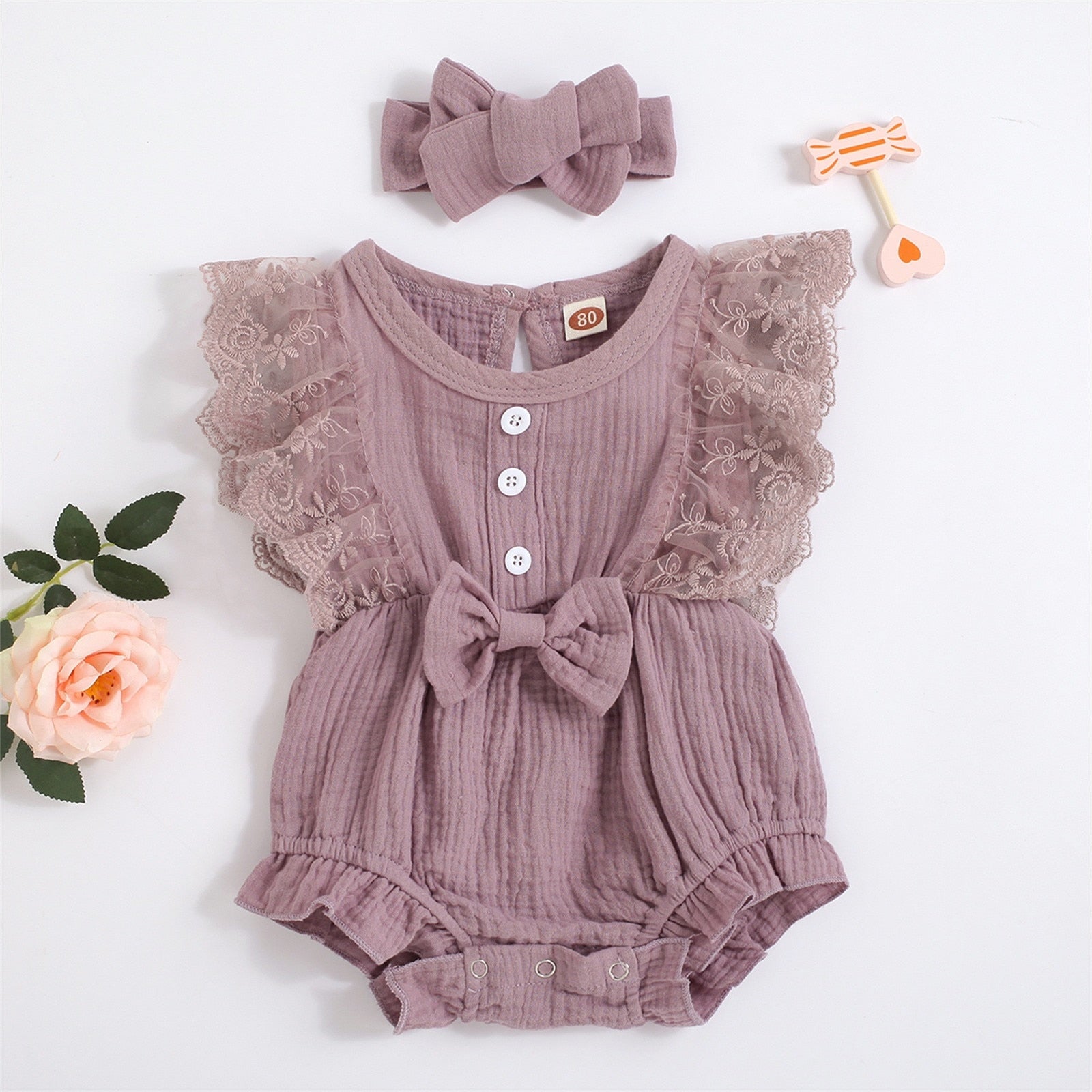 Cute and Comfortable Summer Rompers for Baby Girls