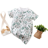 Adorable Dinosaur Baby Rompers for Summer Sleepwear