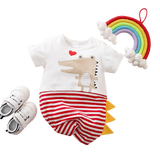 Adorable Dinosaur Baby Romper for Your Little One