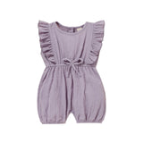 Summer Baby Ruffled Rompers for Girls - Babbez