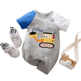 Cute Dinosaur Baby Boy Rompers for Summer Sleepwear