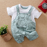 Adorable Dinosaur Baby Boy Rompers - Perfect for Summer Sleepwear!