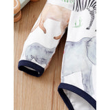 Adorable Autumn Animal Clothes Set for Baby Boys
