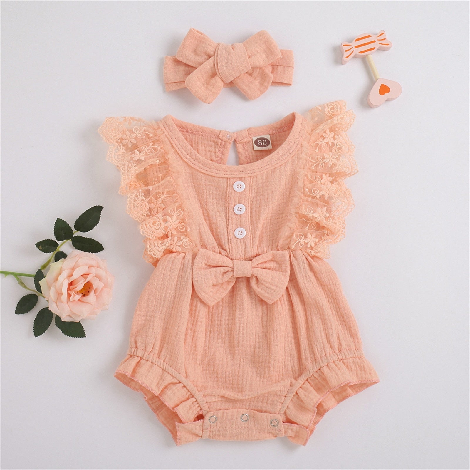 Cute and Comfortable Summer Rompers for Baby Girls