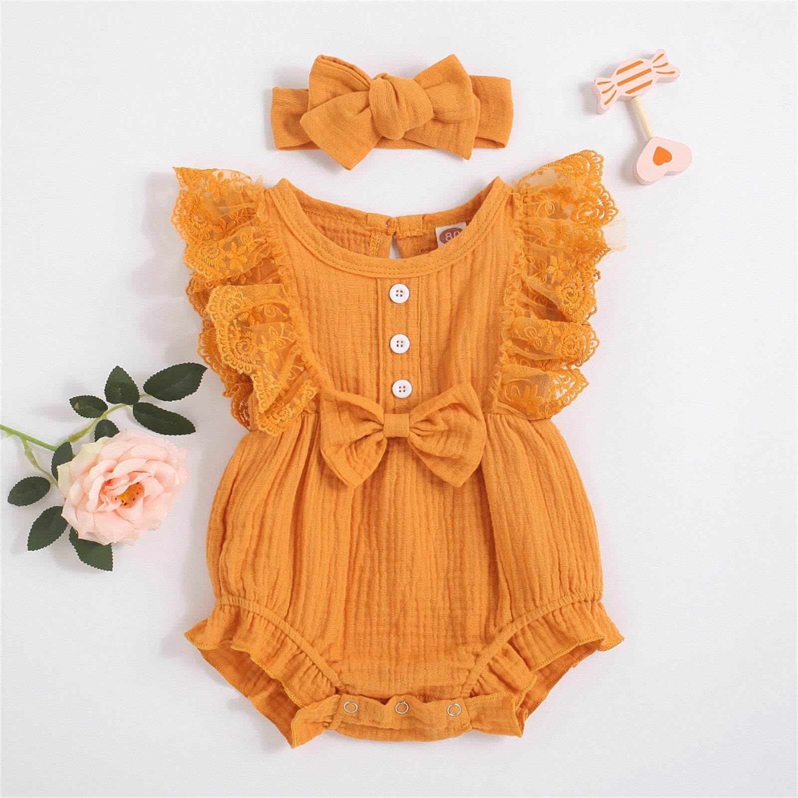 Cute and Comfortable Summer Rompers for Baby Girls