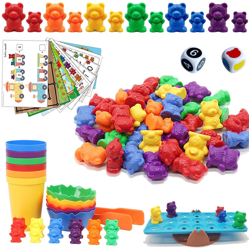 Counting Bear Educational Toys - Babbez